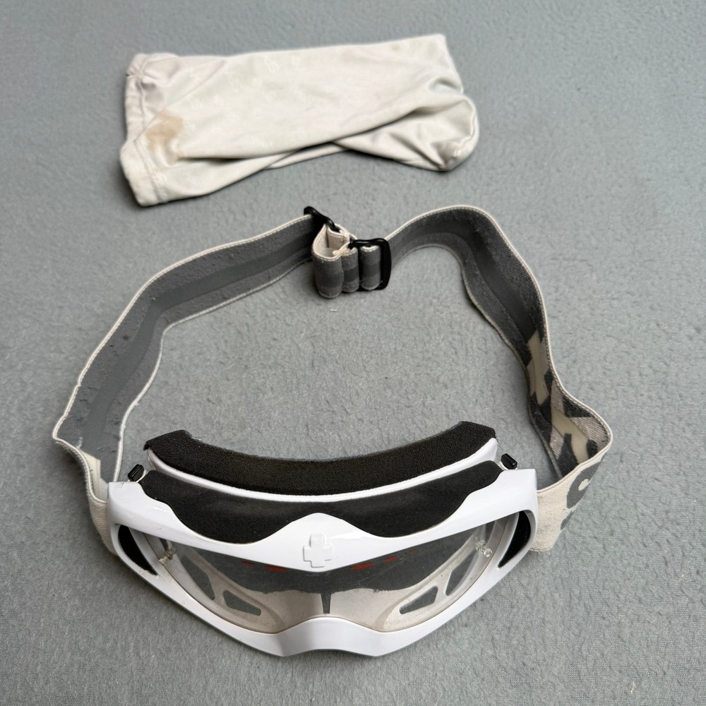 Spy Optic Snow Goggles White Clear Lens Anti-Fog Ski Snowboard Goggles - Picture 5 of 9